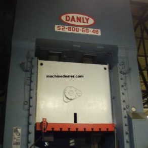 800 Ton Danly Press