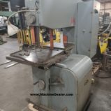 DoAll Model 3613-20 Vertical Contouring Band Saw with Blade Cabinet