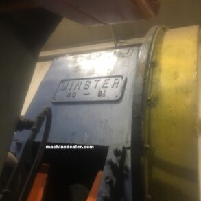 160 Ton Minster Press