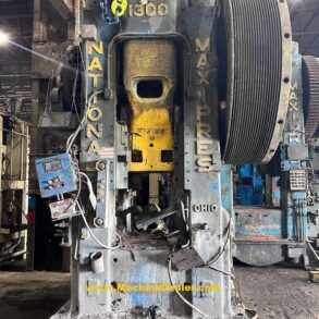 1300 TON NATIONAL FORGING PRESS NEW IN 1966 (3037)