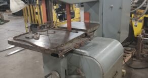 DoAll Model 3613-20 Vertical Contouring Band Saw with Blade Cabinet