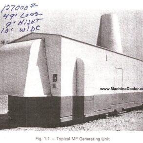 ONE PREOWNED 2.5 MW ELECTRO-MOTOR (EMD) DIESEL POWER PLANT 3059